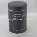Round Coffee Tin Box 